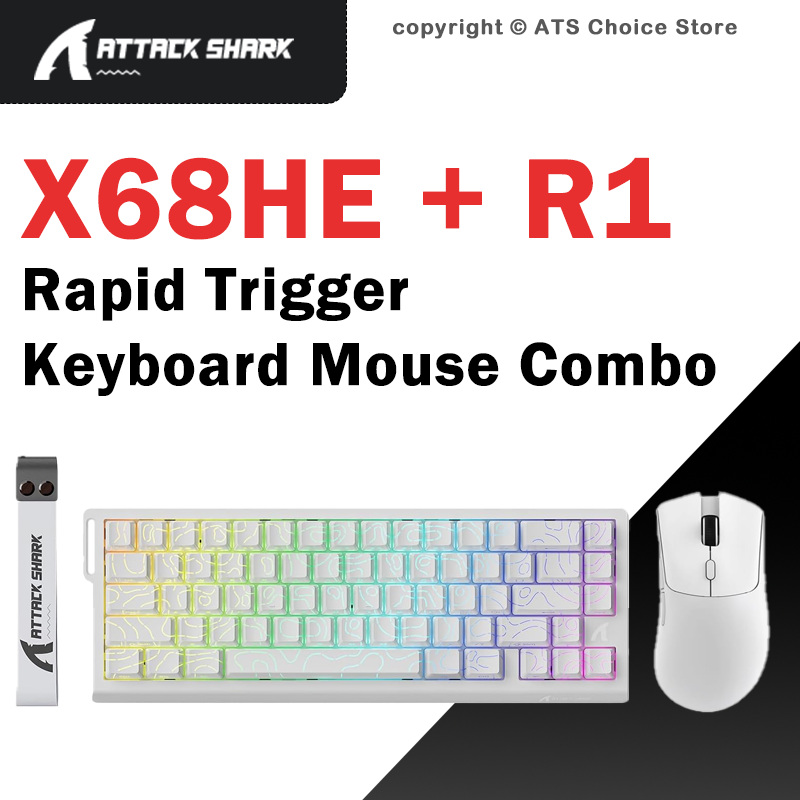 Gaming Keyboard Extension - ATTACK SHARK X68 HE Magnetic Keyboard