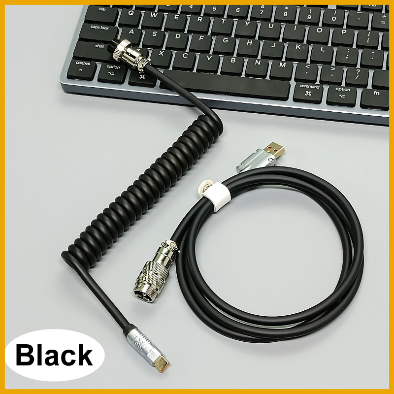 Gaming Keyboard Type C - NEW 2026 Mechanical Keyboard Aviator Cable