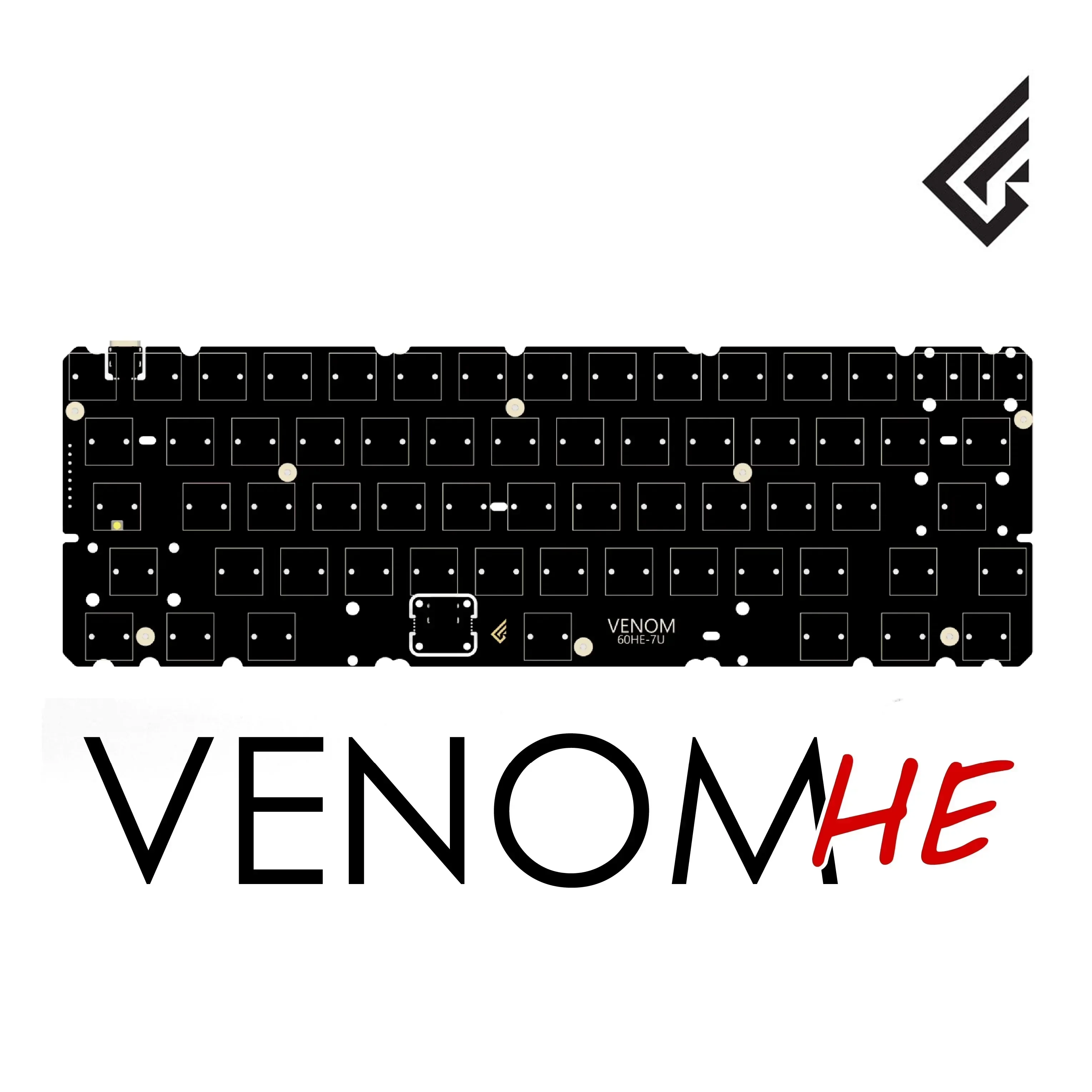 Hot Swap Pcb - Geonworks Venom60 HE Venom65 HE Venom