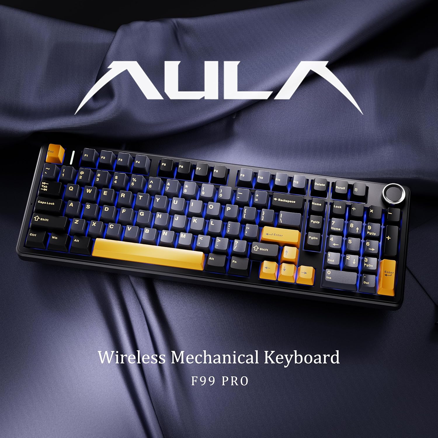 Gaming Keyboard Bluetooth - AULA F99PRO Gaming Mechanical Keyboard 99