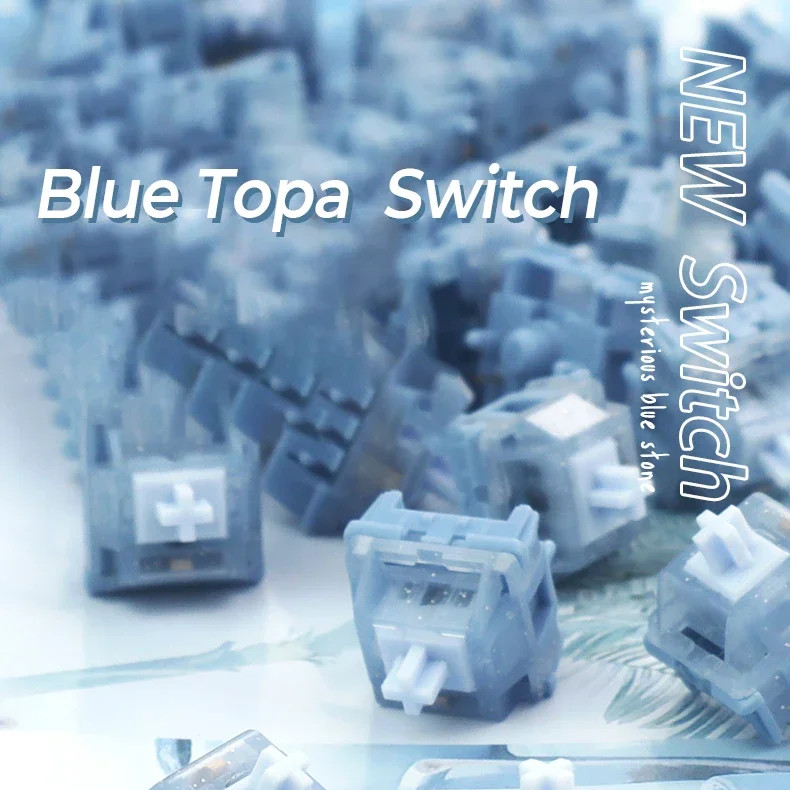 Keyboard Gaming Blue Switch - HMX Blue Topa Switch Linear Switch