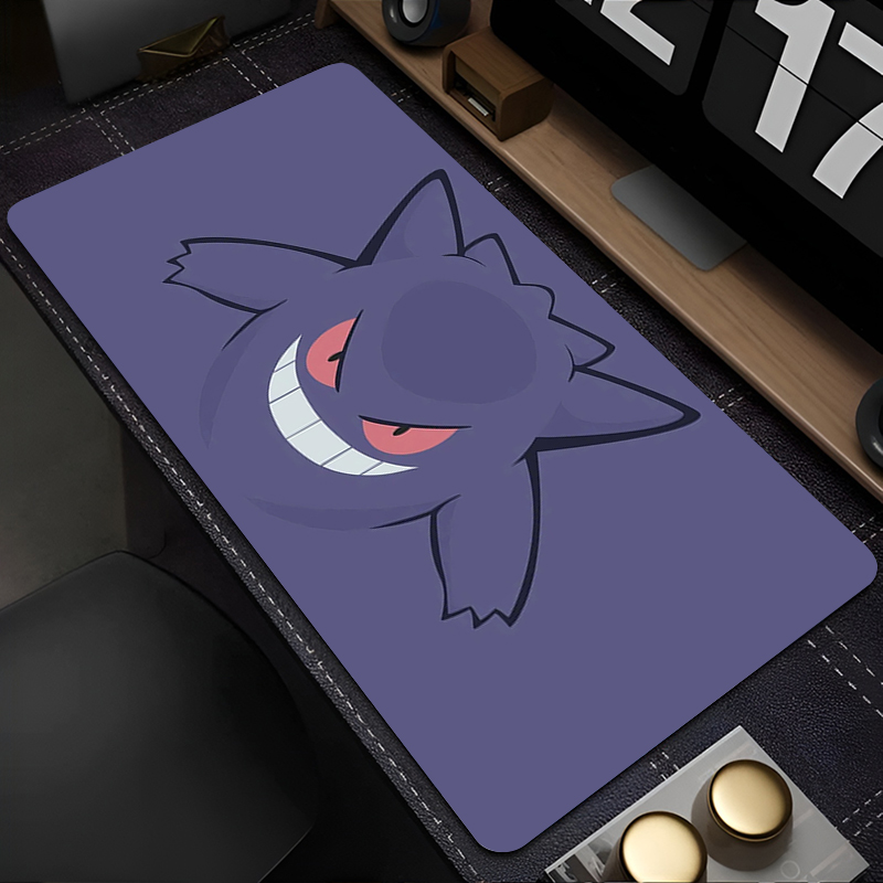 Gaming Keyboard Easy To Clean - Rubber PC Mousepad Pokemon Gengar Gamer