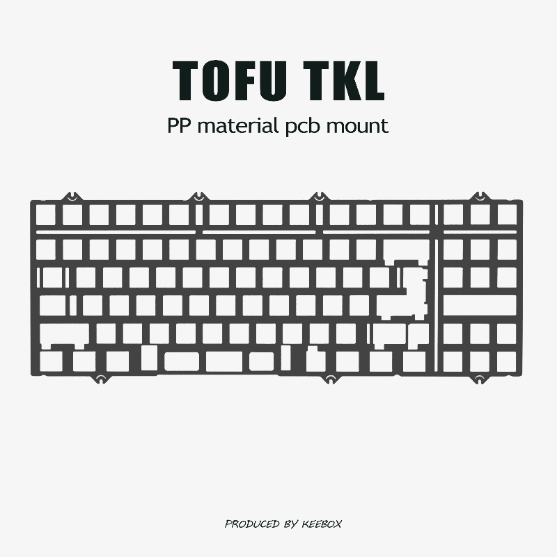 Gaming Keyboard Tkl - TOFU TKL Keyboard Positioning Board Custom