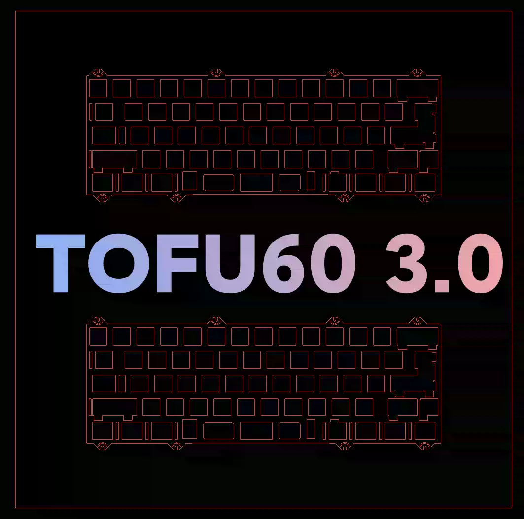 Stabilizer Screw In - KBDFANS TOFU60 3.0 Version Keyboard Dedicated