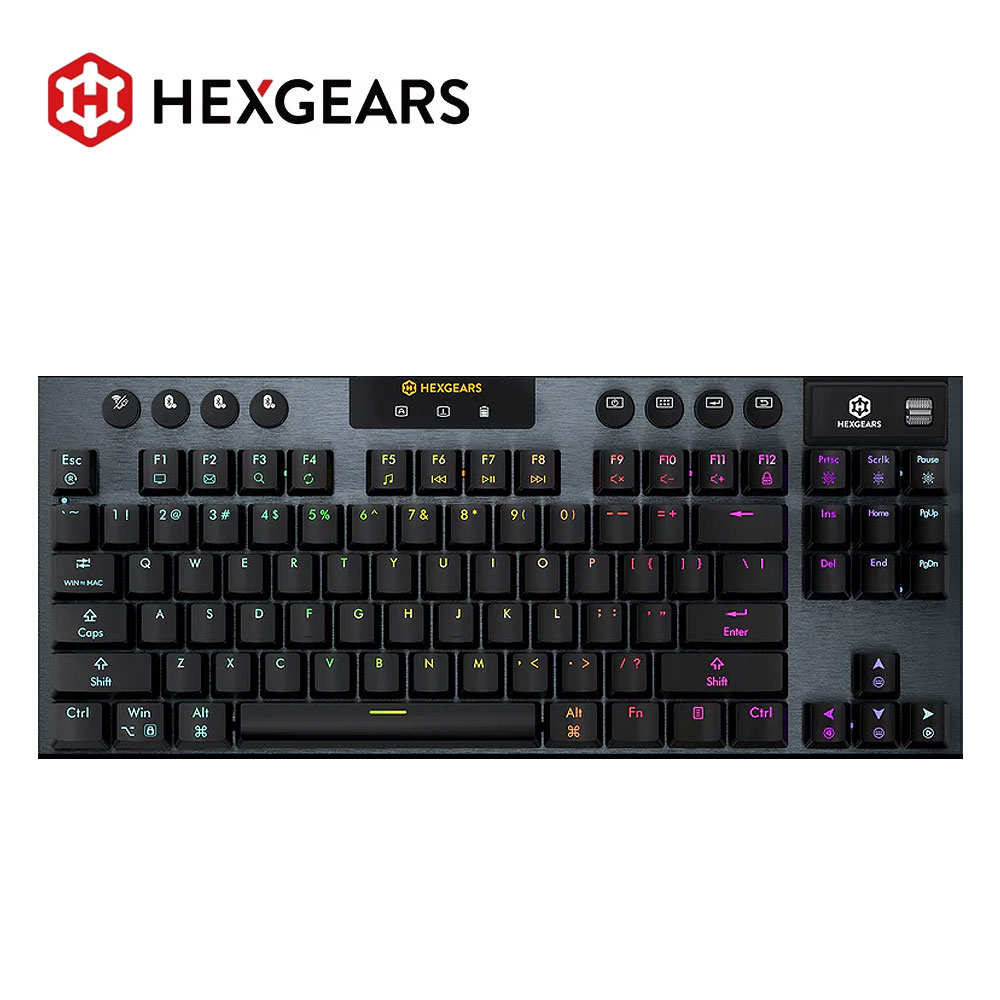 Gaming Keyboard Type C - HEXGEARS A3 Mechanical Keyboard 87 Key