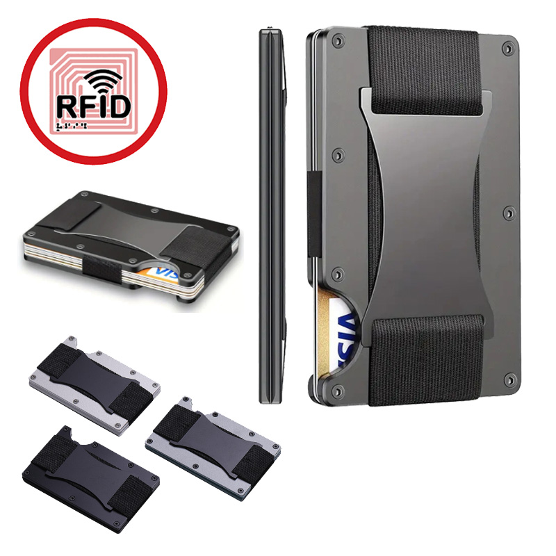 Aluminum Case 65 - New Slim Fashion RFID Protection Card