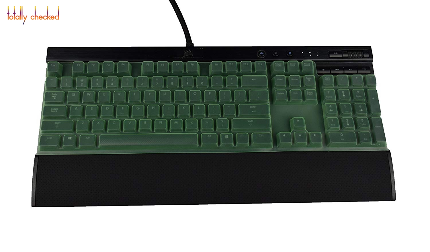Silicone Keyboard Cover Skin P - Gaming Keyboard Corsair 评论和价格