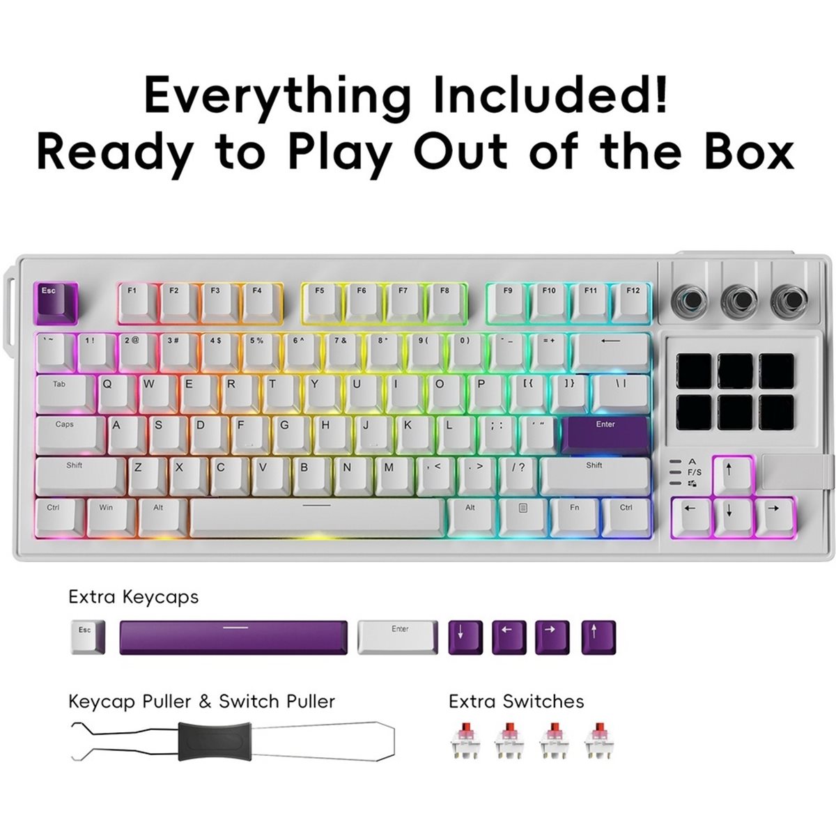 update. K1 PRO Visual Mechanic - Gaming Keyboard Ergonomics 评论和价格