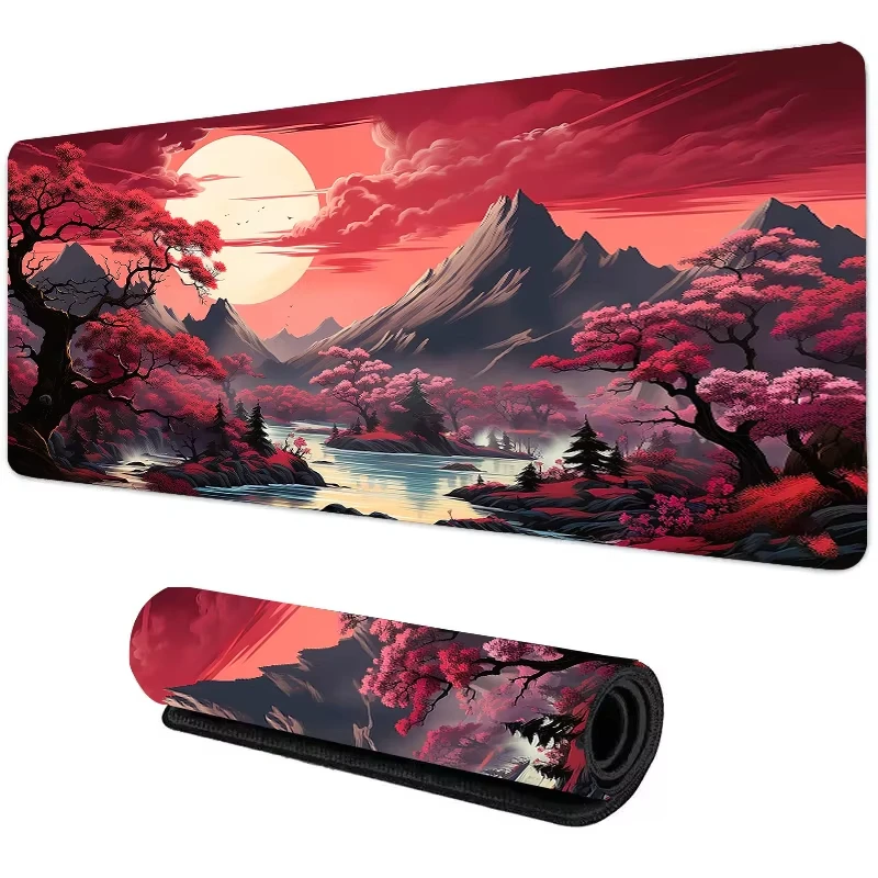 Sunset Mountain View Silicone  - Gaming Keyboard Mouse 评论和价格