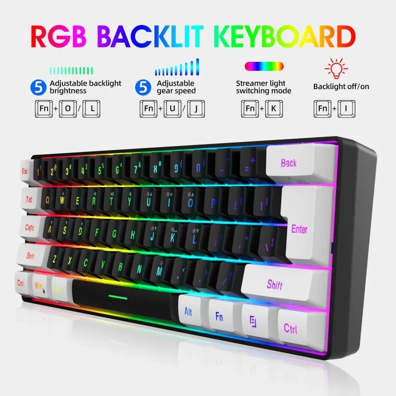 Keyboard and Mouse 60% Compute - Gaming Keyboard Extension 评论和价格
