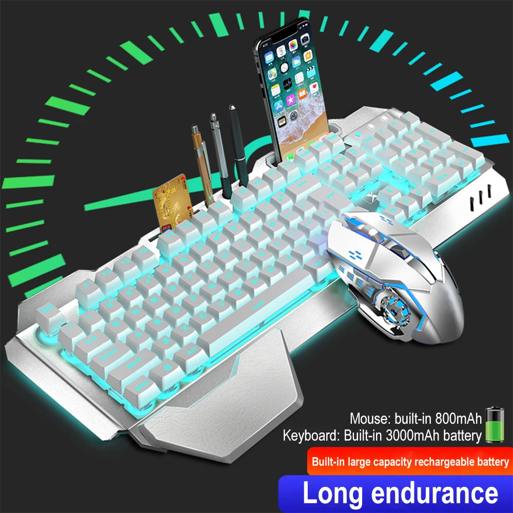 K680 Rechargeable 2.4G wireles - Gaming Keyboard Mechanical Wireless 评论和价格