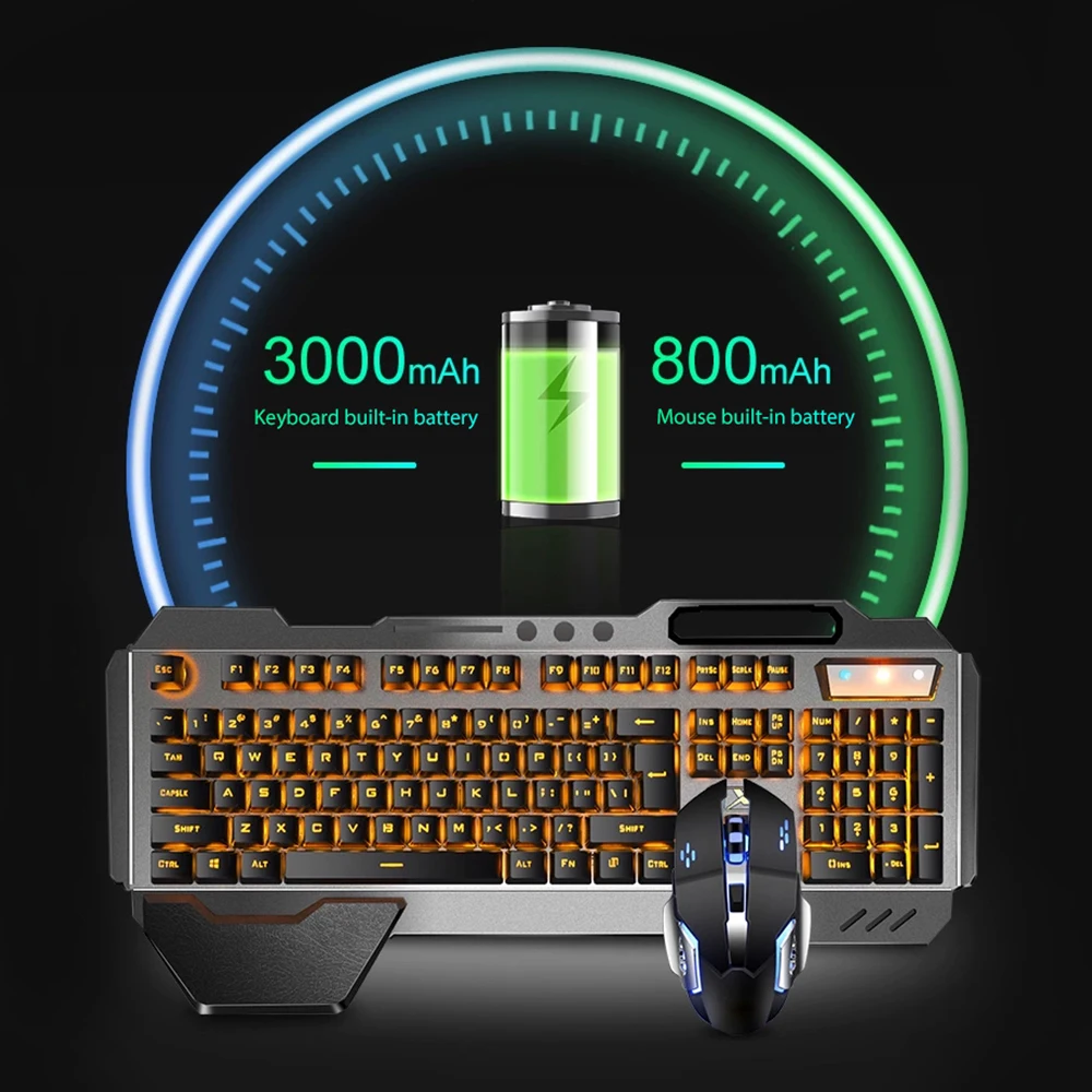 K680 Rechargeable 2.4G wireles - Gaming Keyboard Mechanical Wireless 评论和价格