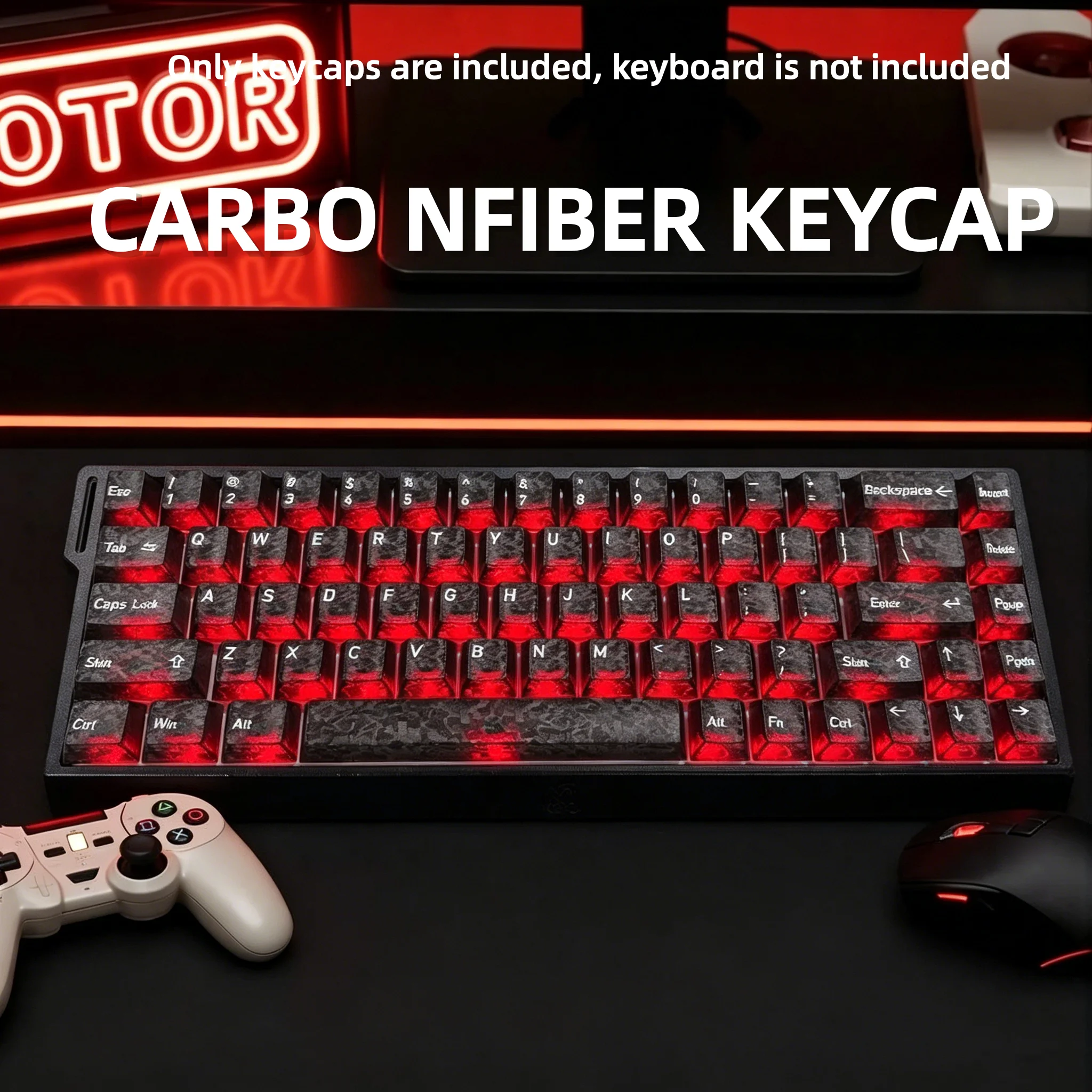 2026 New Forged Carbon Fiber T - Gaming Keyboard 2026 评论和价格
