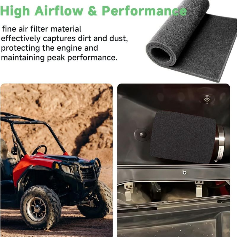 Air Filter Replacement For ATV - Polyurethane Foam Sheet 评论和价格
