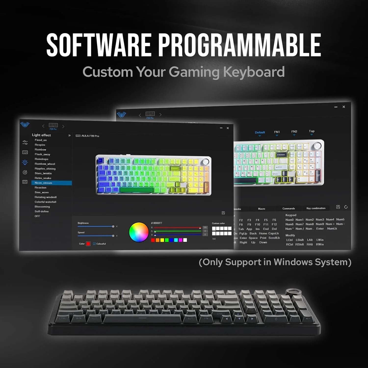 AULA F99PRO Gaming Mechanical  - Gaming Keyboard Bluetooth 评论和价格