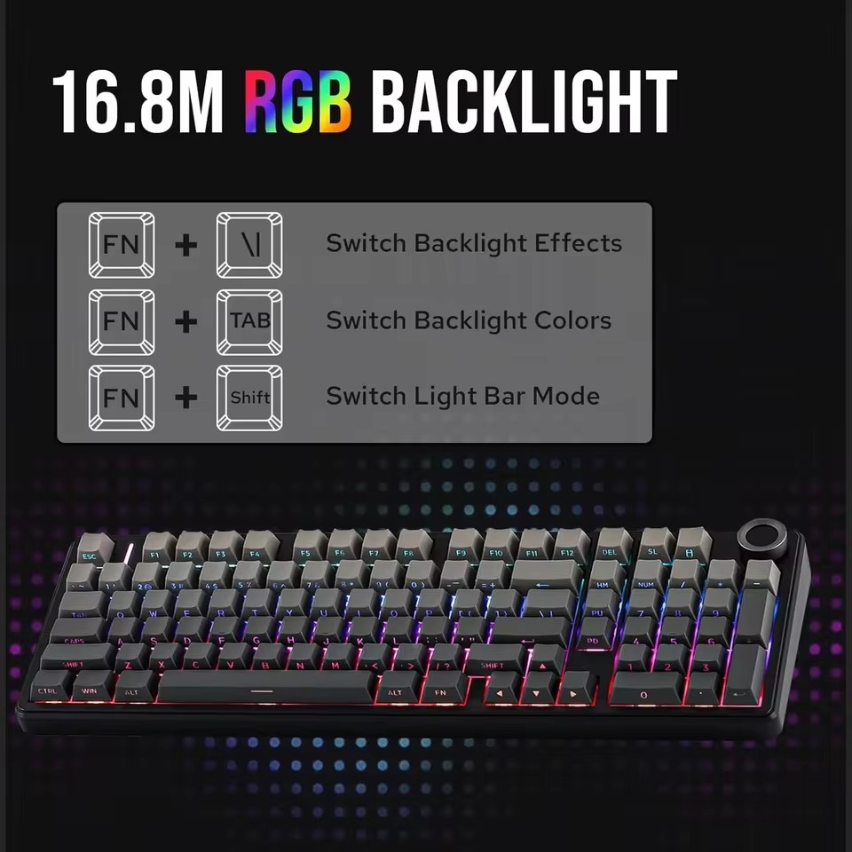 AULA F99PRO Gaming Mechanical  - Gaming Keyboard Bluetooth 评论和价格
