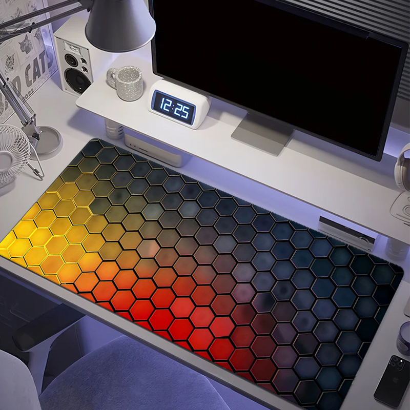 Honeycomb Series Mouse Pad Lar - Gaming Keyboard Mouse 评论和价格