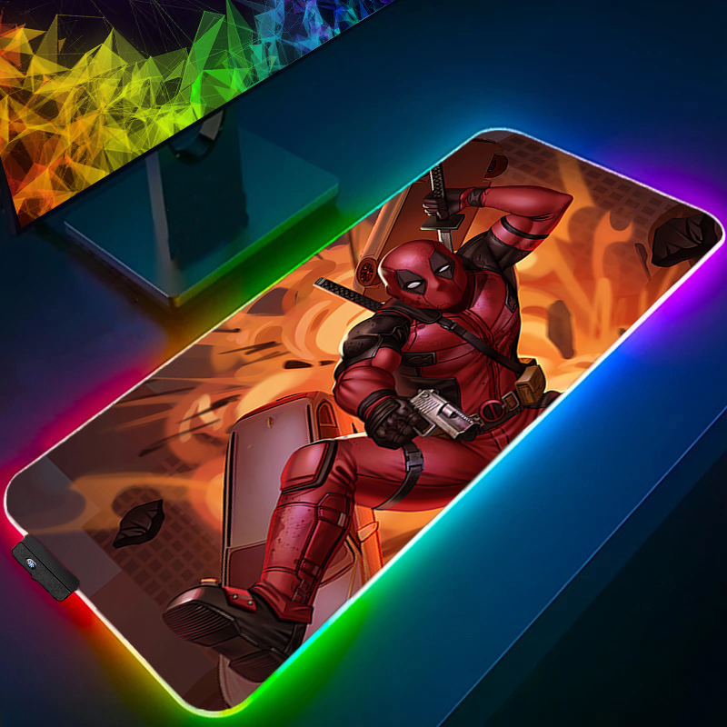 LED Mouse Pad Gaming Backlight - Gaming Keyboard No Rgb 评论和价格