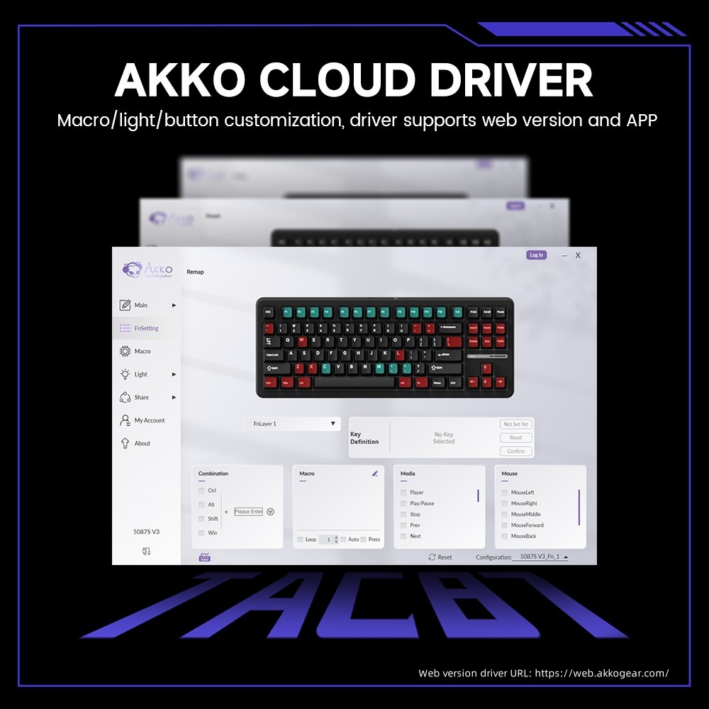 Akko 5087 V3 Tri-mode Keyboard - Gaming Keyboard Type C 评论和价格
