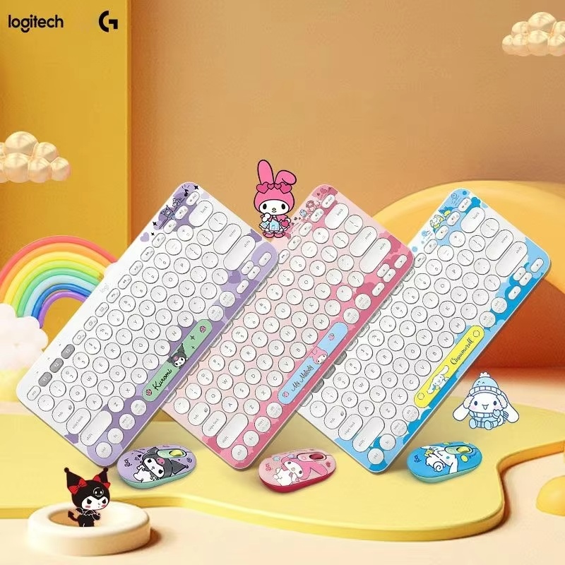 Logitech K380 Sanrio Cinnamoro - Gaming Keyboard And Mouse Set 评论和价格
