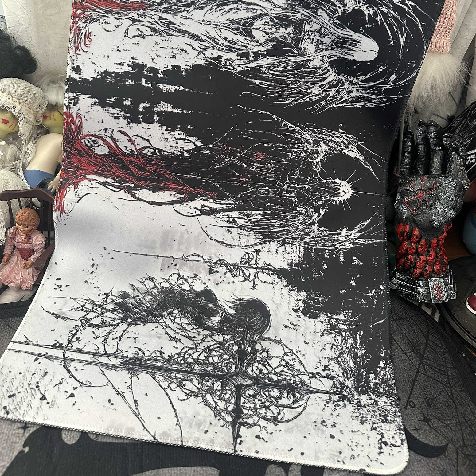 Dark Angel Art Design Large Si - Gaming Keyboard Mouse 评论和价格