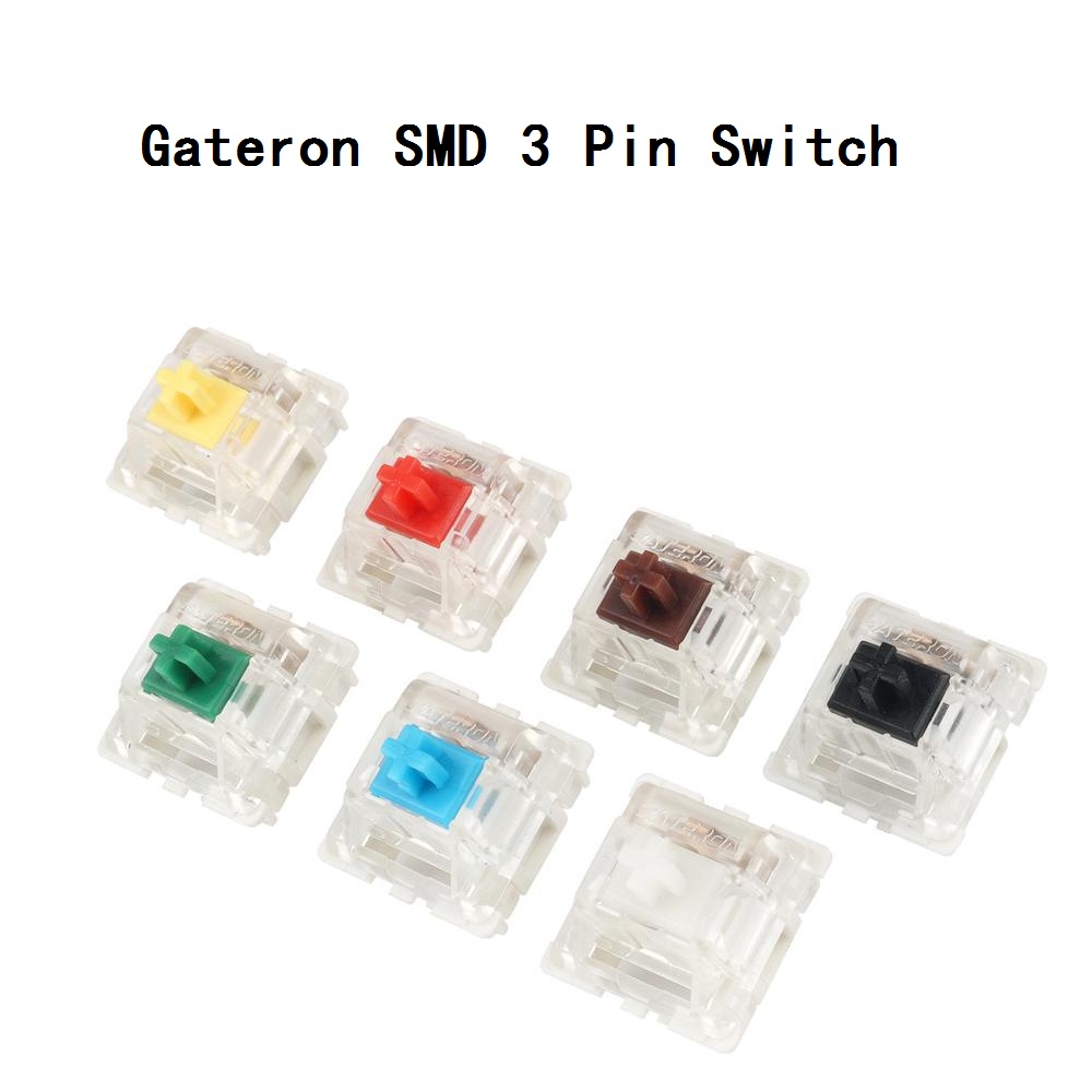 Gateron Switch 10 PCS 3 Pin 5  - Keyboard Gaming Blue Switch 评论和价格