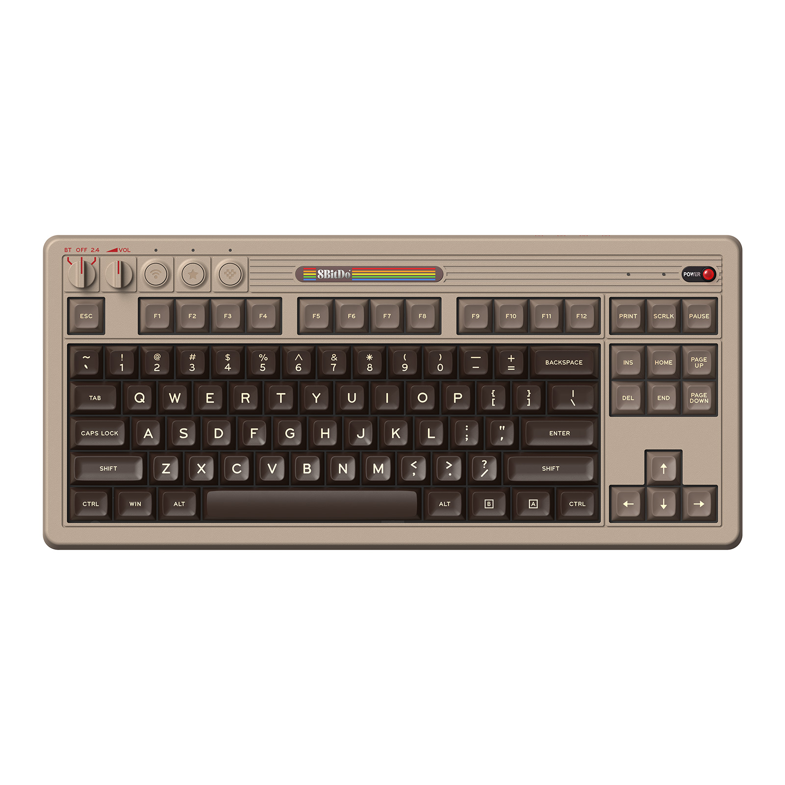 8BitDo Retro Mechanical Keyboa - Gaming Keyboard Hot Swappable 评论和价格
