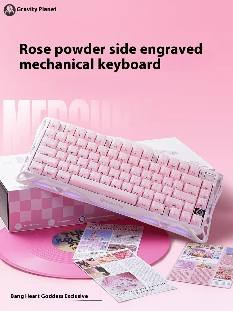 Grava Star Mercury K1 Wireless - Gaming Keyboard Bluetooth 评论和价格