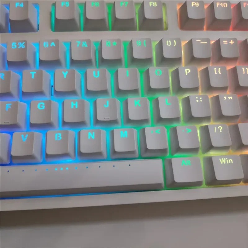 RGB Gaming Keyboard 87 keys wi - Keyboard Gaming Blue Switch 评论和价格