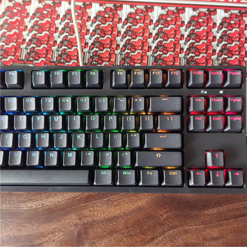 RGB Gaming Keyboard 87 keys wi - Keyboard Gaming Blue Switch 评论和价格