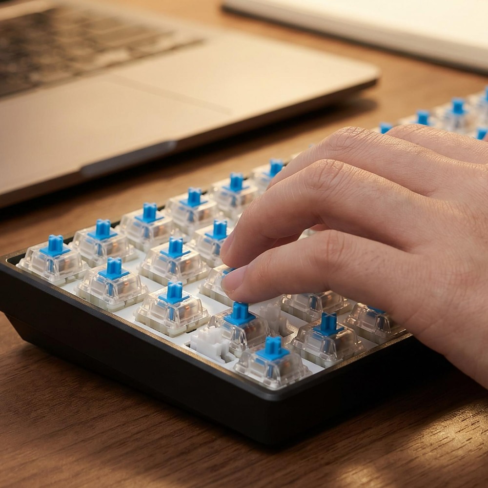 10/20Pcs Blue/Red/Tea Axis DIY - Keyboard Gaming Blue Switch 评论和价格