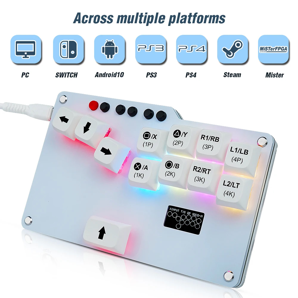 Hitbox Mini GP2040 CE Fightsti - Gaming Keyboard No Rgb 评论和价格