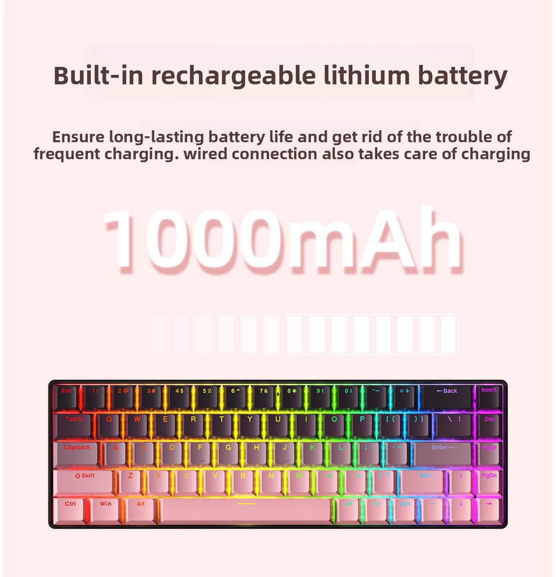 Mechanical Keyboard RGB Teclad - Gaming Keyboard Type C 评论和价格