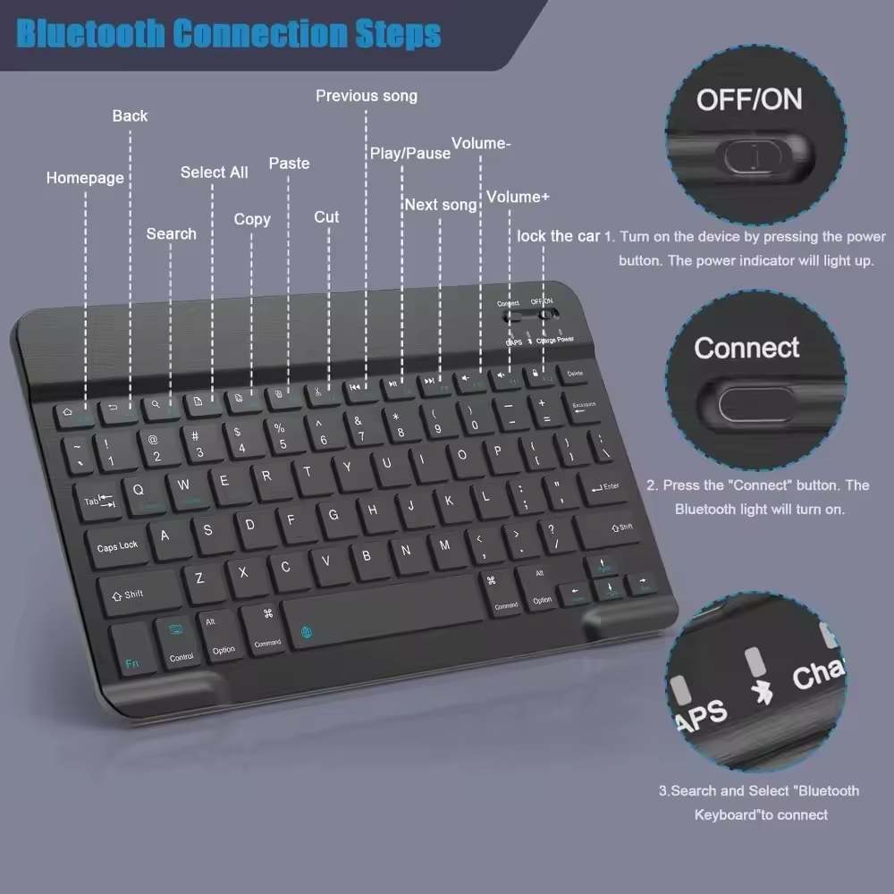 Bluetooth Wireless Keyboard Mo - Gaming Keyboard Mechanical Wireless 评论和价格