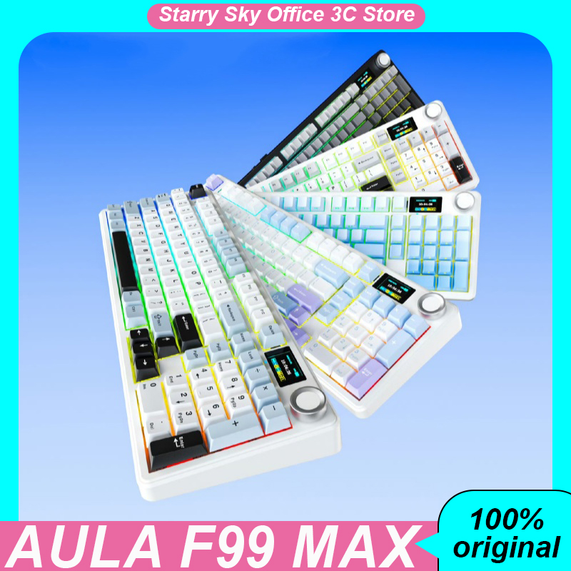 New AULA F99 Max Gasket Mechan - Gaming Keyboard Mechanical Wireless 评论和价格