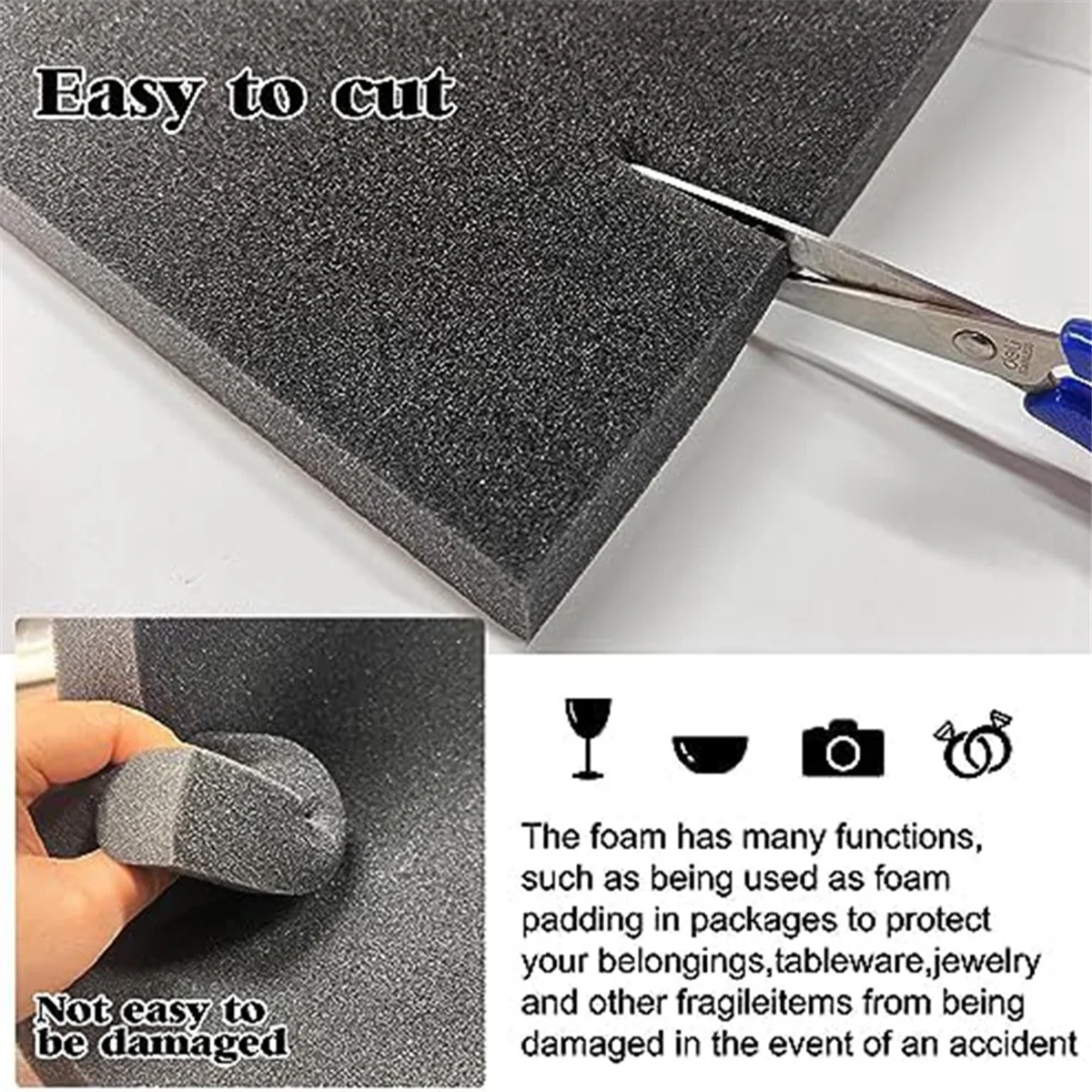 6 PCS Polyurethane Foam Sheets - Polyurethane Foam Sheet 评论和价格