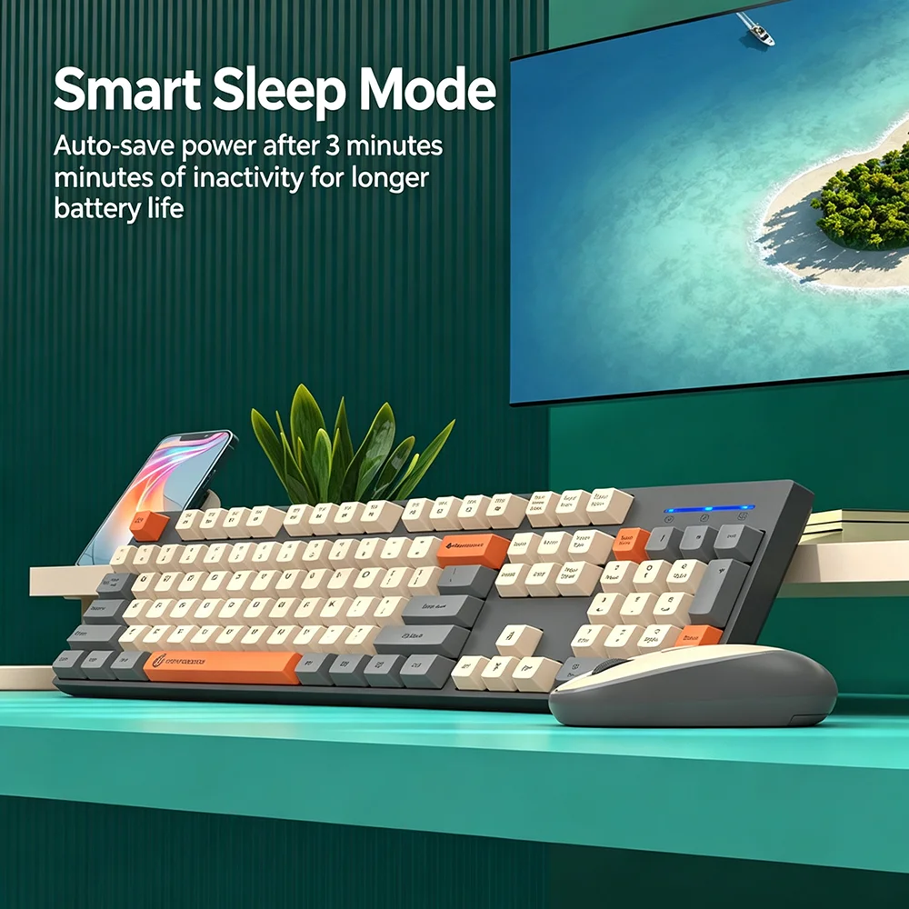 KEBIDUMEI 2.4G Wireless Keyboa - Gaming Keyboard Extension 评论和价格