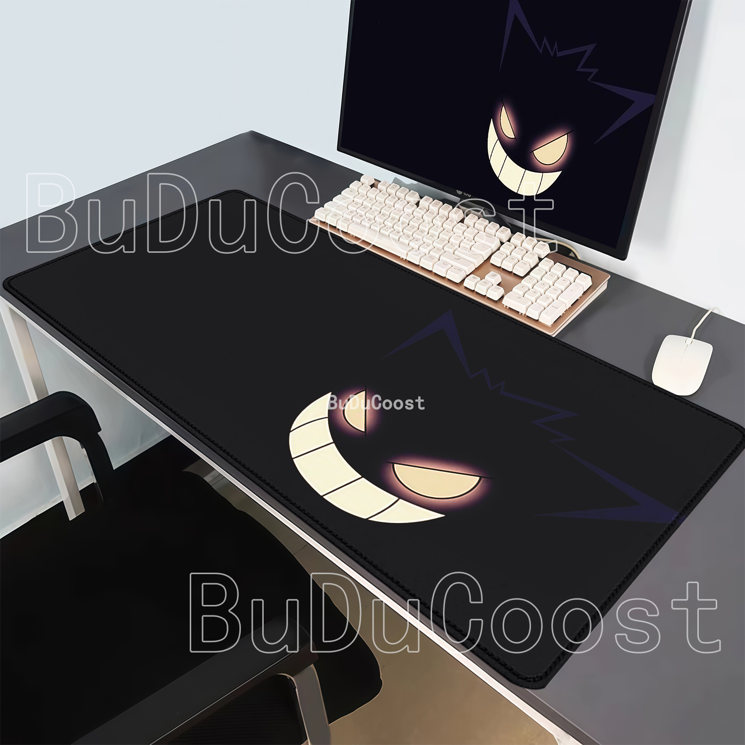 HD Printing Gengar Pokemon Ani - Gaming Keyboard Typewriter 评论和价格