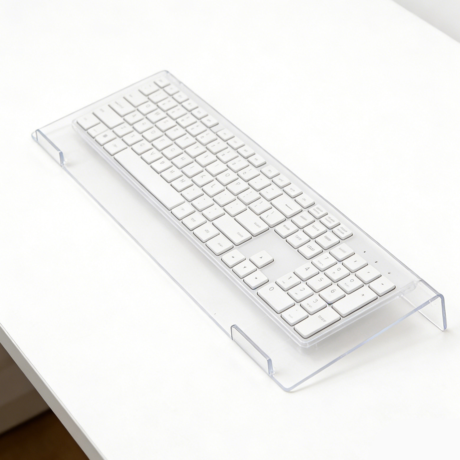 Clear Acrylic Keyboard Riser S - Gaming Keyboard Ergonomics 评论和价格