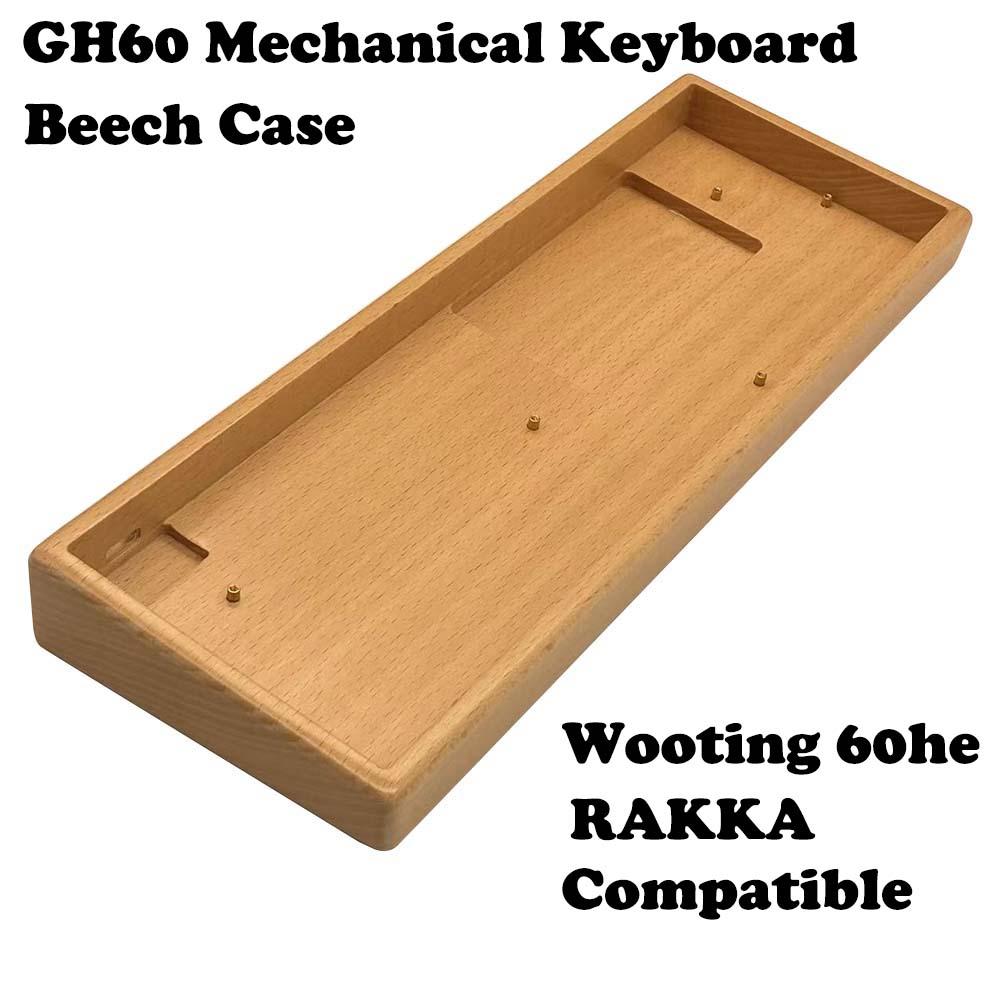 Walnut & Beech Wood 60% Keyboa - Hot Swap Pcb 评论和价格