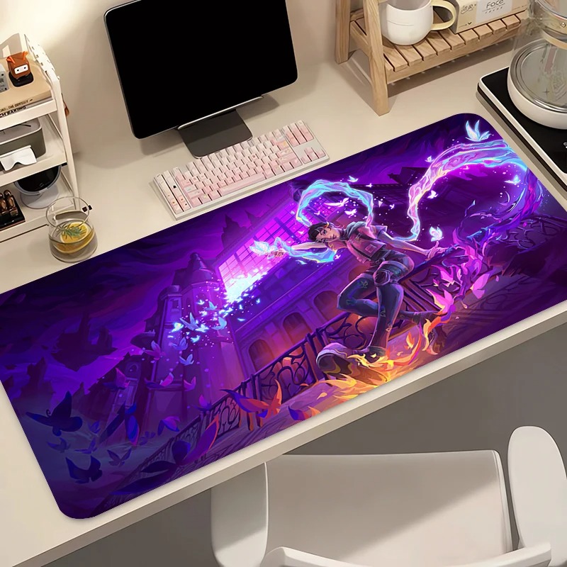 Mouse Pad Gamer Computer Anime - Gaming Keyboard Easy To Clean 评论和价格