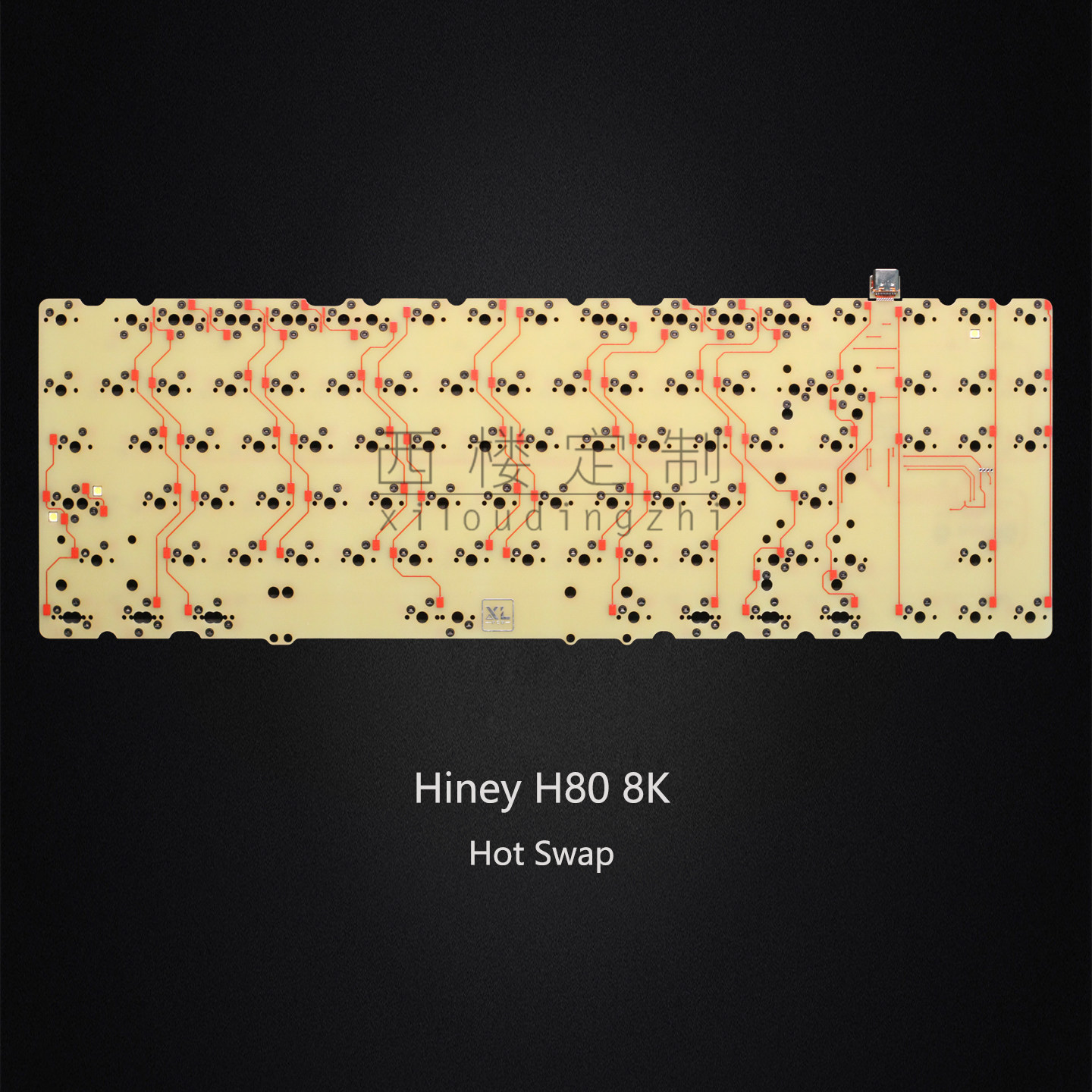 8k hotswap PCB Hiney H80 with  - Hot Swap Pcb 评论和价格