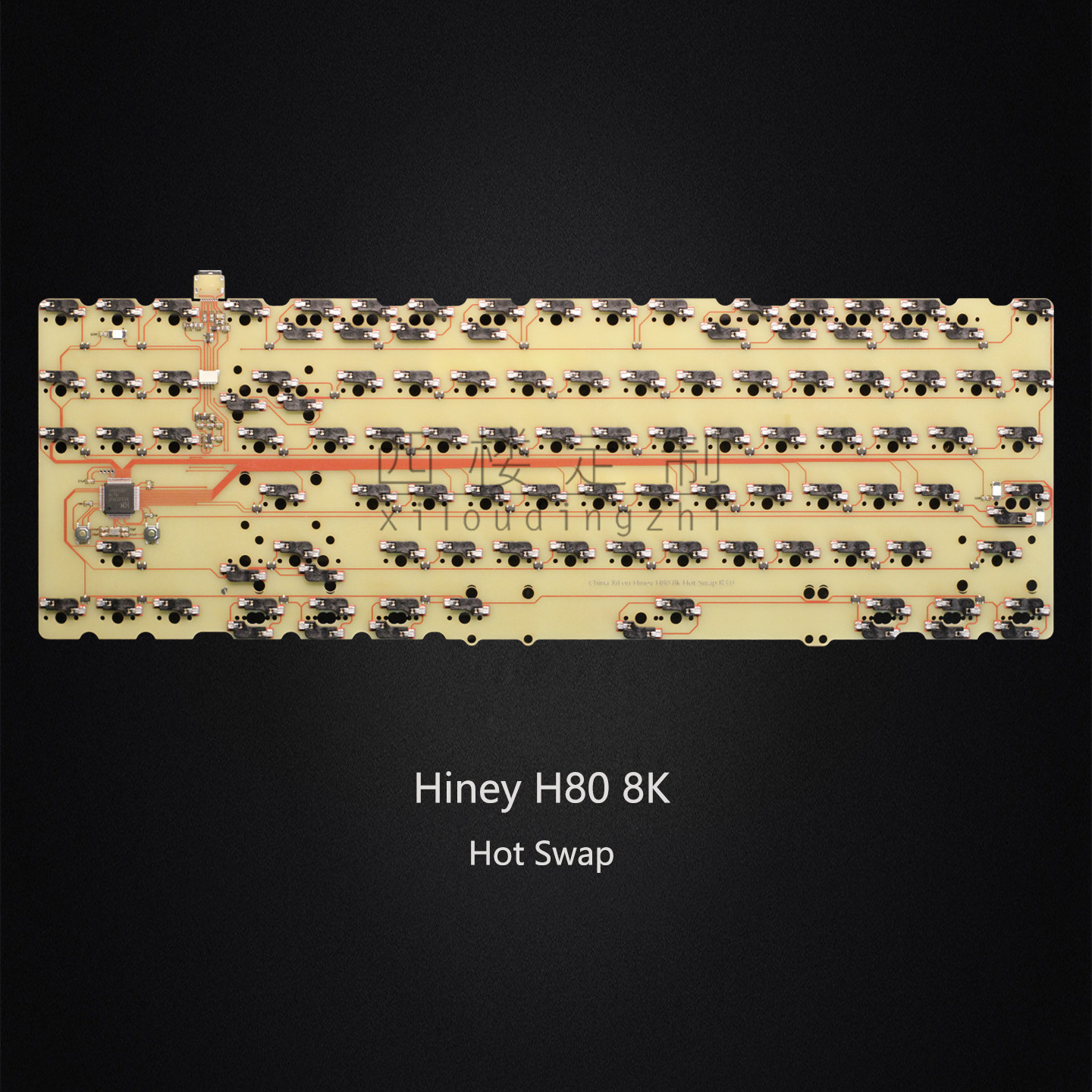8k hotswap PCB Hiney H80 with  - Hot Swap Pcb 评论和价格