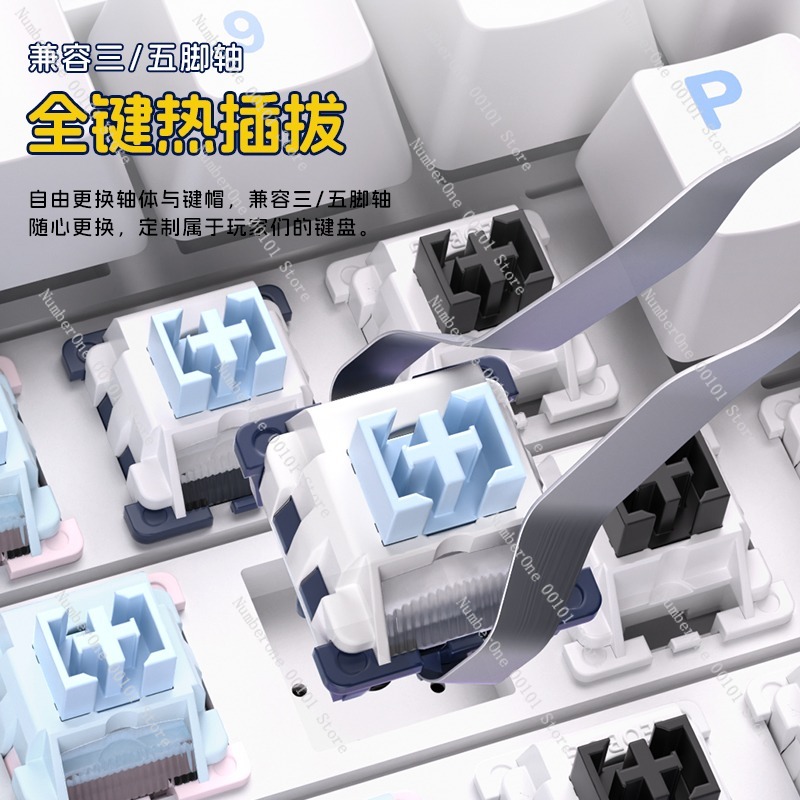 Aluminum Alloy Mechanical Keyb - Gaming Keyboard Bluetooth 评论和价格