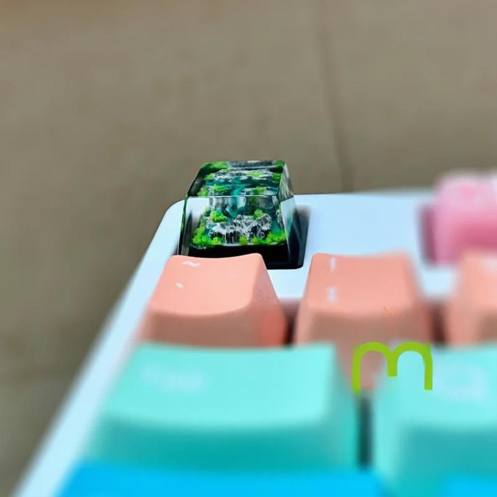 Mountain and Sea Keycaps Artis - Gaming Keyboard No Rgb 评论和价格