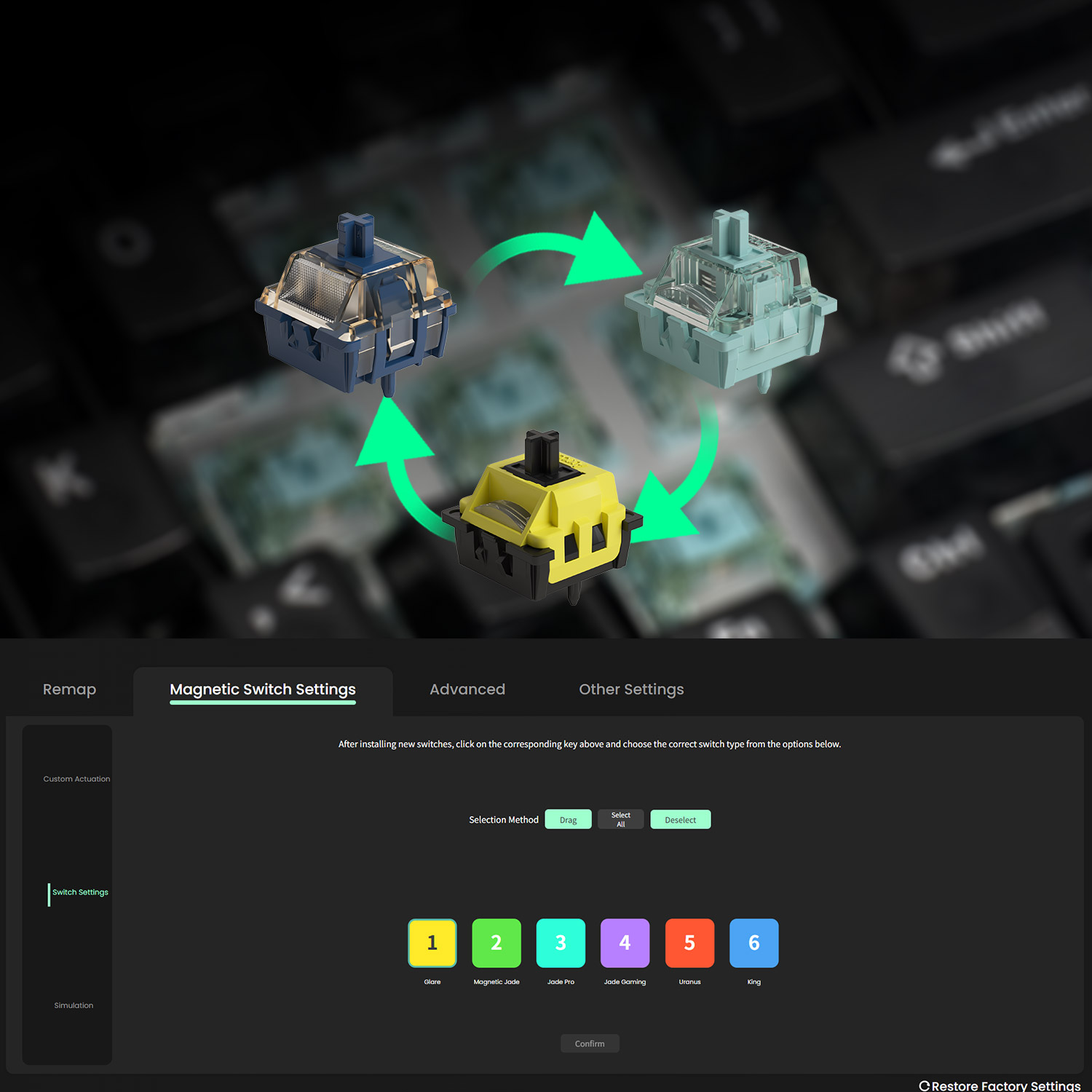 AKKO X MONSGEEK M3 V5 HE Keybo - Gaming Keyboard Type C 评论和价格