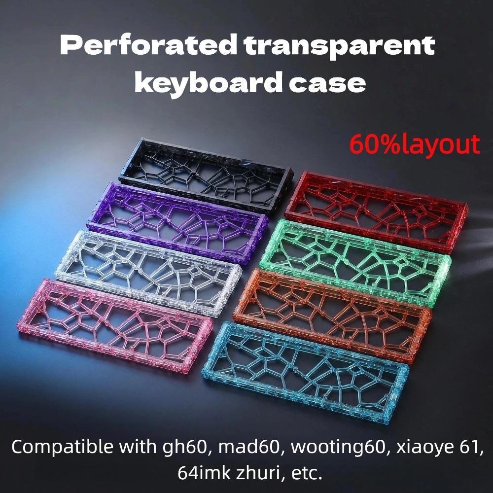 GH60 Keyboard Case Hollow Tran - Hot Swap Pcb 评论和价格