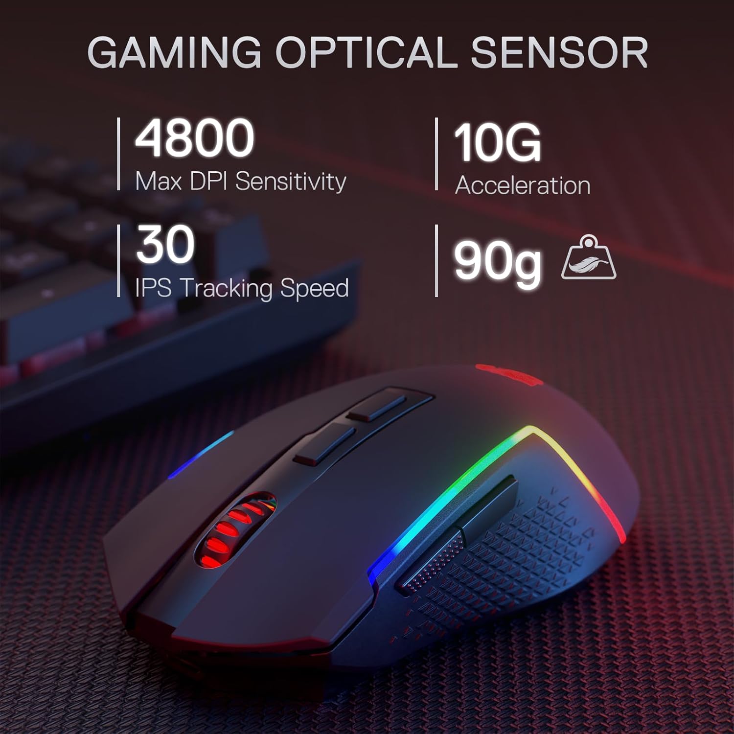 Redragon S142 Wireless Gaming  - Gaming Keyboard Extension 评论和价格