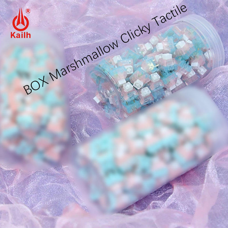 Kailh BOX Marshmallow Clicky T - Keyboard Gaming Blue Switch 评论和价格