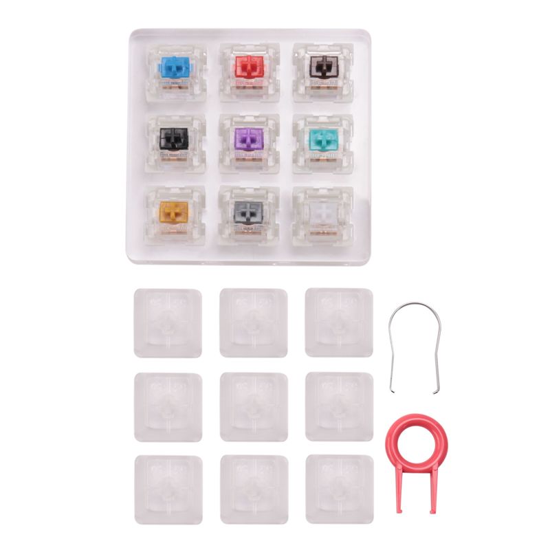 YSS-9 Key Switches Tester For  - Keyboard Gaming Blue Switch 评论和价格